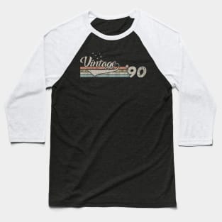 Vintage 1990 Design 30 Years Old 30th birthday Baseball T-Shirt